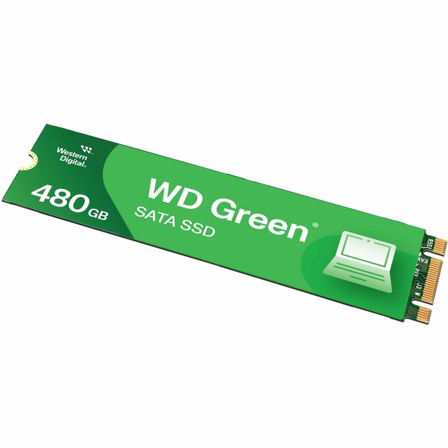 Disque SSD WD Green WDS240G3G0B 240 Go - M.2 2280 interne - SATA (SATA/600) WDS240G3G0B