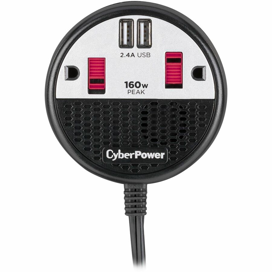 Onduleur 160 W CyberPower CPS160PPB2U - Noir/Rouge CPS160PPB2U