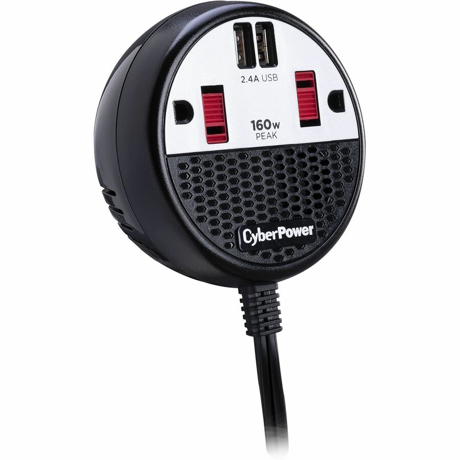 Onduleur 160 W CyberPower CPS160PPB2U - Noir/Rouge CPS160PPB2U