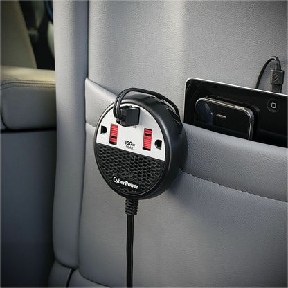 Onduleur 160 W CyberPower CPS160PPB2U - Noir/Rouge CPS160PPB2U