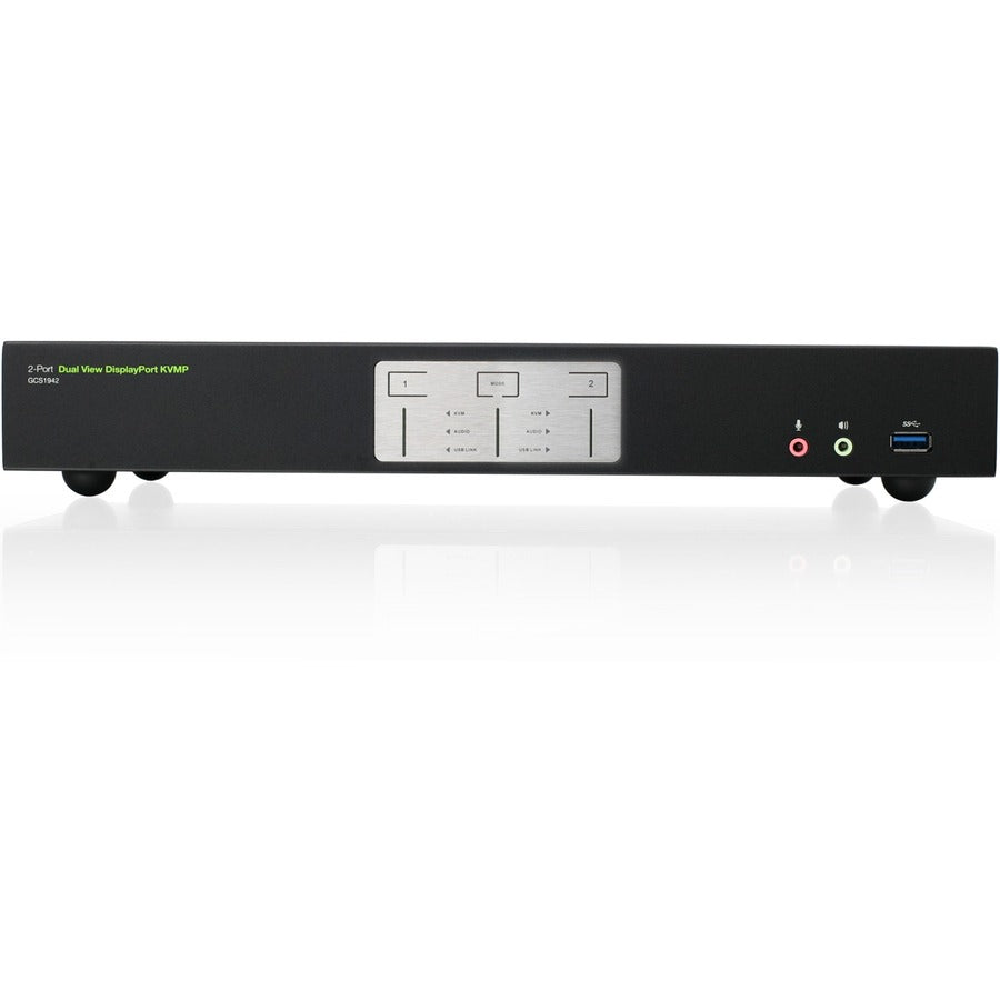 IOGEAR KVMP DisplayPort 4K à 2 ports avec hub USB 3.0 et audio (TAA) GCS1942