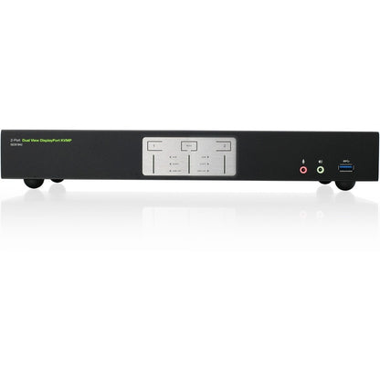 IOGEAR KVMP DisplayPort 4K à 2 ports avec hub USB 3.0 et audio (TAA) GCS1942