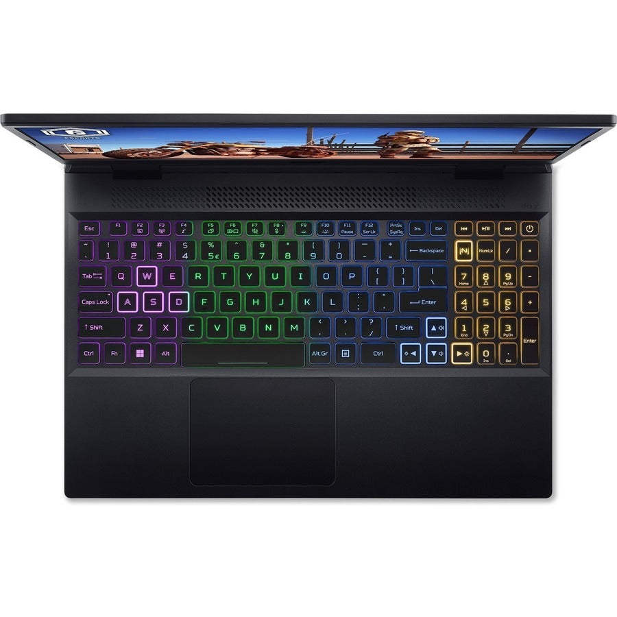 Ordinateur portable de jeu Acer Nitro 5 AN515-58 AN515-58-7578 15,6" - Full HD - Intel Core i7 12e génération i7-12650H - 16 Go - SSD 1 To - Clavier anglais (États-Unis), français - Noir obsidienne NH.QLZAA.004