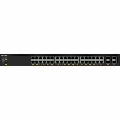 Commutateur géré Netgear 36x10G/Multi-Gig PoE++ (base 280 W, jusqu'à 1 760 W) et 4xSFP28 25G XSM4340CV-100NES