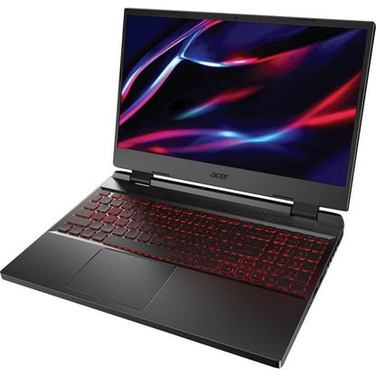 Ordinateur portable de jeu Acer Nitro 5 AN515-58 AN515-58-70QF 15,6" - Full HD - Intel Core i7 12e génération i7-12650H - 16 Go - SSD 512 Go - Clavier anglais (États-Unis), français - Noir obsidienne NH.QLZAA.006