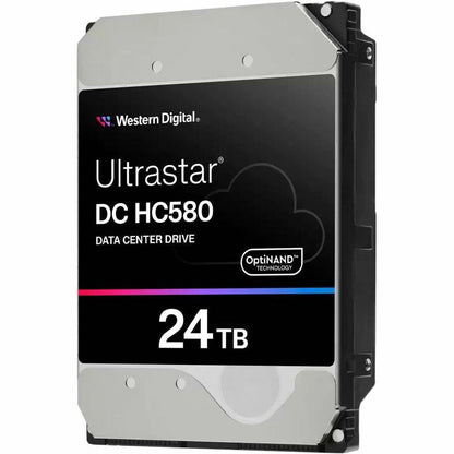 Disque dur WD Ultrastar DC HC580 0F62802 24 To - 3,5" interne - SAS (SAS 12 Gbit/s) - Méthode d'enregistrement magnétique conventionnelle (CMR) 0F62802