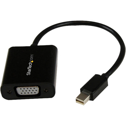 Adaptateur Mini DisplayPort vers VGA StarTech.com, convertisseur Mini DP vers VGA actif, vidéo 1080p, adaptateur de moniteur mDP 1.2 vers VGA Dongle MDP2VGA2