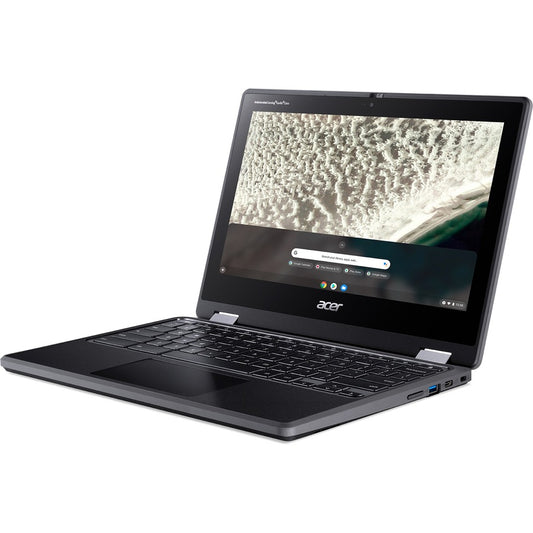 Acer Chromebook Spin 511 R753T R753T-C7NK Chromebook convertible 2 en 1 à écran tactile 11,6" - HD - Intel Celeron N5100 - 4 Go - Mémoire flash 32 Go - Clavier anglais (US), français NX.A8ZAA.002