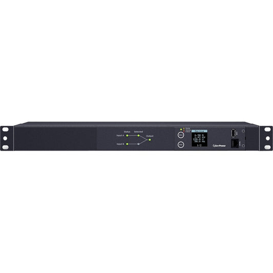 PDU ATS avec compteur CyberPower PDU24006 PDU 10 prises PDU24006