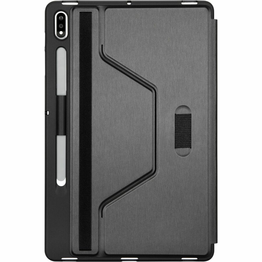 Targus Click-In THZ904GL Carrying Case (Flip) for 12.4" Samsung Galaxy Tab S7+, Galaxy Tab S7+ Lite, Galaxy Tab S7 FE, Galaxy Tab S7 FE 5G, Galaxy Tab S9+, Galaxy Tab S9 FE, Galaxy Tab S8+ Tablet - Black THZ904GL