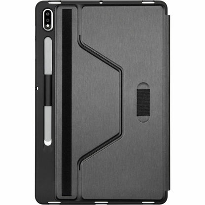 Targus Click-In THZ904GL Carrying Case (Flip) for 12.4" Samsung Galaxy Tab S7+, Galaxy Tab S7+ Lite, Galaxy Tab S7 FE, Galaxy Tab S7 FE 5G, Galaxy Tab S9+, Galaxy Tab S9 FE, Galaxy Tab S8+ Tablet - Black THZ904GL