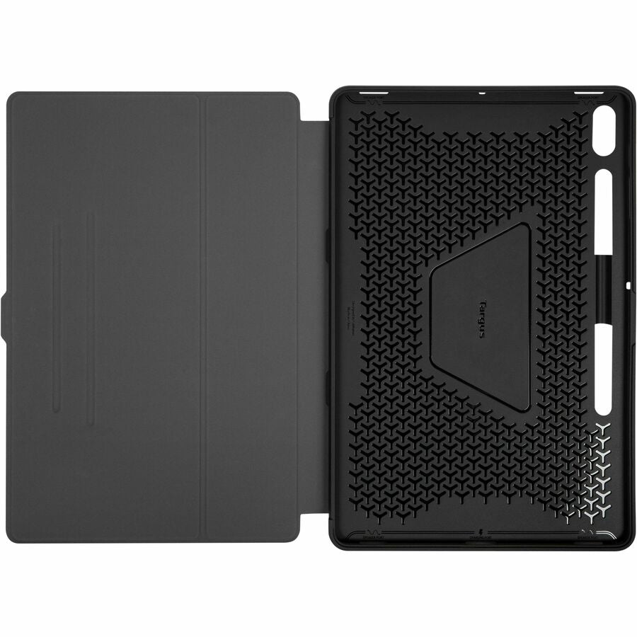 Targus Click-In THZ904GL Carrying Case (Flip) for 12.4" Samsung Galaxy Tab S7+, Galaxy Tab S7+ Lite, Galaxy Tab S7 FE, Galaxy Tab S7 FE 5G, Galaxy Tab S9+, Galaxy Tab S9 FE, Galaxy Tab S8+ Tablet - Black THZ904GL