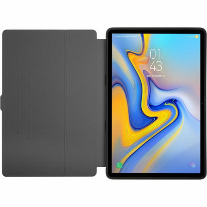 Targus Click-In THZ904GL Carrying Case (Flip) for 12.4" Samsung Galaxy Tab S7+, Galaxy Tab S7+ Lite, Galaxy Tab S7 FE, Galaxy Tab S7 FE 5G, Galaxy Tab S9+, Galaxy Tab S9 FE, Galaxy Tab S8+ Tablet - Black THZ904GL