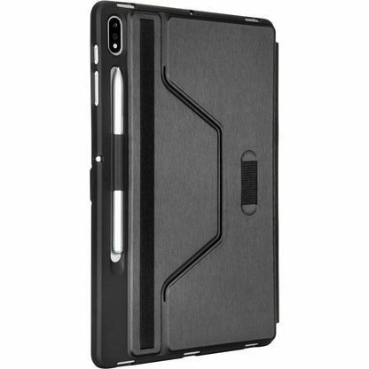 Targus Click-In THZ904GL Carrying Case (Flip) for 12.4" Samsung Galaxy Tab S7+, Galaxy Tab S7+ Lite, Galaxy Tab S7 FE, Galaxy Tab S7 FE 5G, Galaxy Tab S9+, Galaxy Tab S9 FE, Galaxy Tab S8+ Tablet - Black THZ904GL