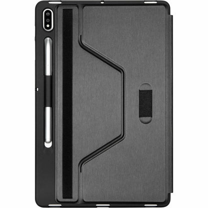 Targus Click-In THZ904GL Carrying Case (Flip) for 12.4" Samsung Galaxy Tab S7+, Galaxy Tab S7+ Lite, Galaxy Tab S7 FE, Galaxy Tab S7 FE 5G, Galaxy Tab S9+, Galaxy Tab S9 FE, Galaxy Tab S8+ Tablet - Black THZ904GL