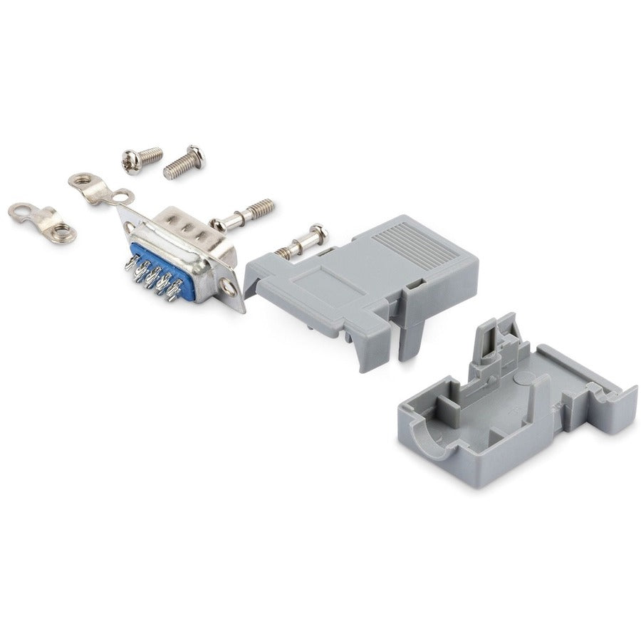 StarTech.com Solder D-SUB - Assembled - Plastic Backshell Serial / parallel connector - DB-9 (M) C9PSM