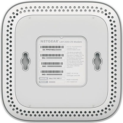 Netgear LM1200 1 SIM Cellular, Ethernet Modem/Wireless Router LM1200-100NAS