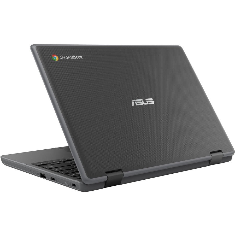 Asus Chromebook Flip CR1 CR1100FKA-Q1864-CB Chromebook convertible 2 en 1 à écran tactile 11,6" - HD - Intel Celeron N4500 - 8 Go - Mémoire flash 64 Go - Gris foncé CR1100FKA-Q1864-CB