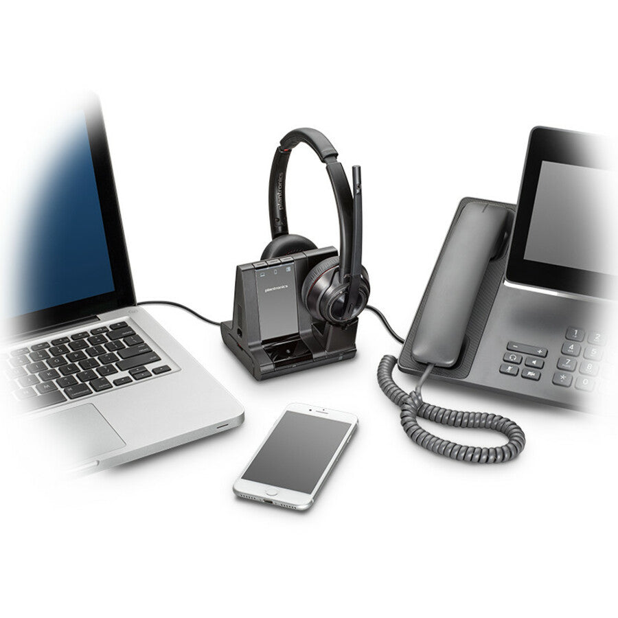 Système de casque sans fil DECT Plantronics Savi 8200 Series 207326-01