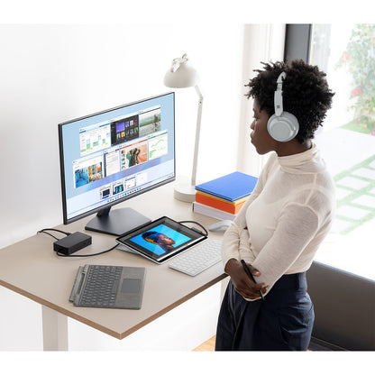 Étui/clavier Microsoft Signature pour tablette Microsoft Surface Pro 8, Surface Pro X 13" - Platinum 8XB-00061