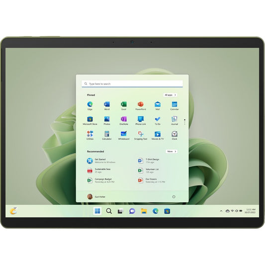 Tablette Microsoft Surface Pro 9 - 13" - 16 Go - SSD 256 Go 64 bits - Forest QIA-00051