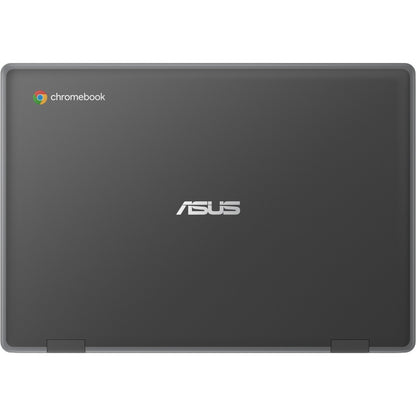 Asus Chromebook Flip CR1 CR1100FKA-Q1RS-CB Chromebook convertible 2 en 1 à écran tactile 11,6" - HD - Intel Celeron N4500 - 4 Go - Mémoire flash 64 Go - Gris foncé CR1100FKA-Q1RS-CB