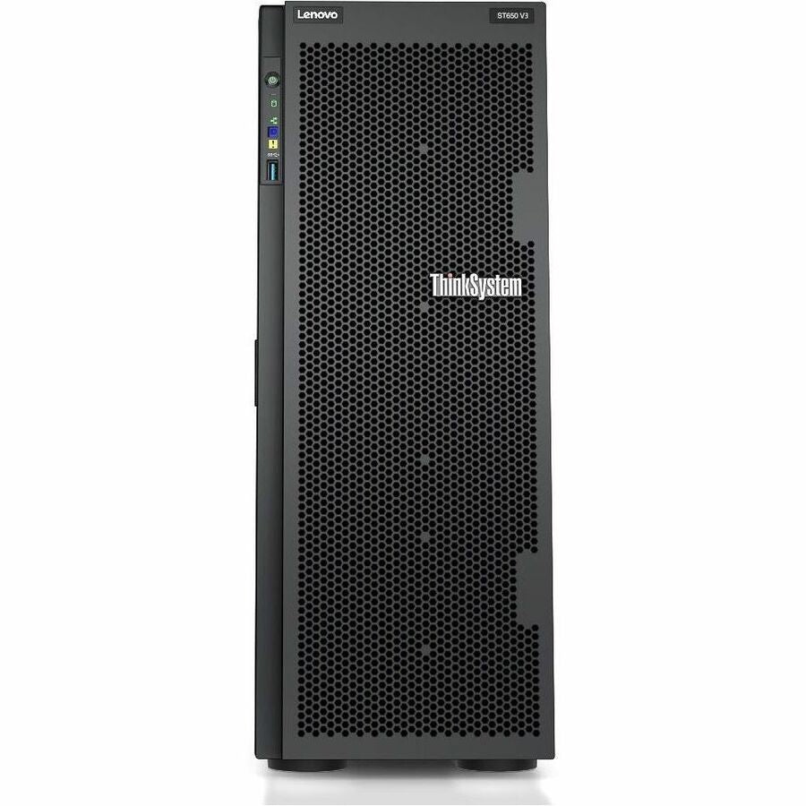 Serveur tour 4U Lenovo ThinkSystem ST650 V3 7D7A100ANA - 1 x Intel Xeon Gold 6426Y 2,50 GHz - 32 Go RAM - Serial ATA, contrôleur SAS 12 Gb/s 7D7A100ANA
