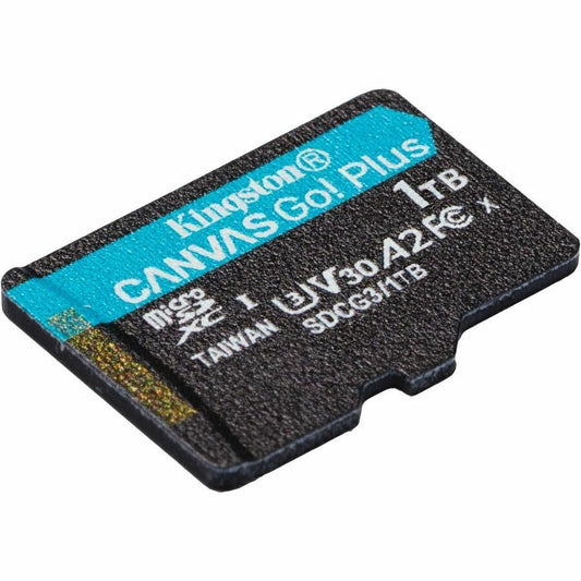 Carte microSDXC Kingston Canvas Go! Plus 1 To Classe 10/UHS-I (U3) V30 - 1 paquet SDCG3/1TBSP