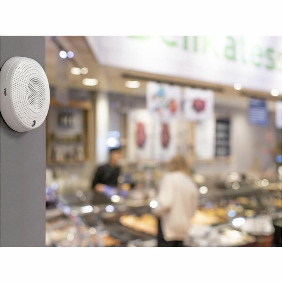 Système de haut-parleurs AXIS Mini C1410 Mk II - Blanc - Conforme TAA 02838-001