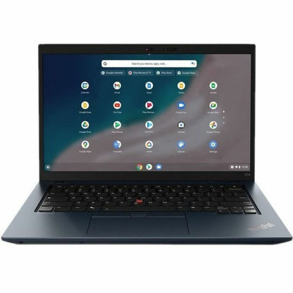 Lenovo ThinkPad C14 Gen 1 21C9000WUS Chromebook 14" à écran tactile - Full HD - Intel Core i7 12e génération i7-1265U - Technologie vPro - 16 Go - SSD 256 Go - Clavier anglais - Bleu abysse 21C9000WUS