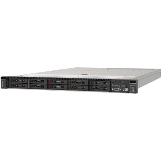 Lenovo ThinkSystem SR630 V3 7D73A05LNA 1U Rack Server - 1 x Intel Xeon Silver 4509Y 2.60 GHz - 32 GB RAM - Serial ATA/600 Controller 7D73A05LNA