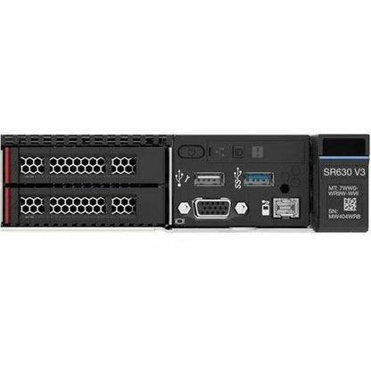 Lenovo ThinkSystem SR630 V3 7D73A05NNA 1U Rack Server - 1 x Intel Xeon Silver 4510 2.40 GHz - 32 GB RAM - Serial ATA/600 Controller 7D73A05NNA