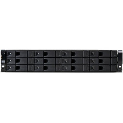 Système de stockage SAN Seagate Exos 2U12 - comprend 192 To, 12 disques durs Exos 3,5" de 16 To (HDD) 7,2 K tr/min, 4 contrôleurs doubles 10 GbE SFP 3005, connectivité iSCSI, 1 m de profondeur, reconstruction ADAPT 1104658-01