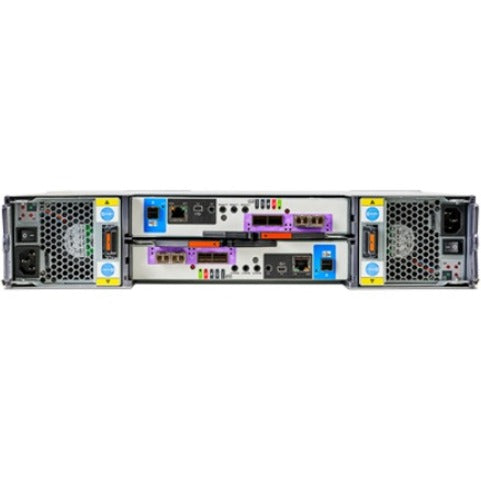 Système de stockage SAN Seagate Exos 2U12 - comprend 192 To, 12 disques durs Exos 3,5" de 16 To (HDD) 7,2 K tr/min, 4 contrôleurs doubles 10 GbE SFP 3005, connectivité iSCSI, 1 m de profondeur, reconstruction ADAPT 1104658-01