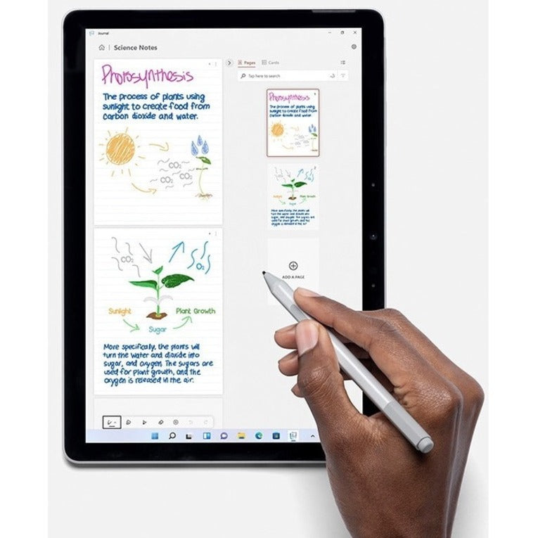 Tablette Microsoft Surface Go 3 - 10,5" - 4 Go - SSD 64 Go - Windows 10 Pro Education - Platinum 8V7-00018