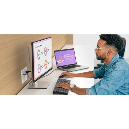 Moniteur LCD Full HD Dell P2422HE 24 pouces - 16:9 - Noir, Argent DELL-P2422HE