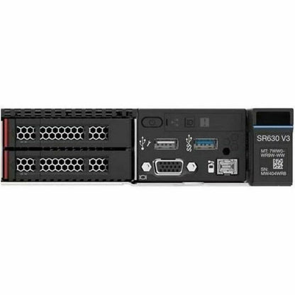 Lenovo ThinkSystem SR630 V3 7D73A05MNA 1U Rack Server - 1 x Intel Xeon Silver 4510 2.40 GHz - 32 GB RAM - Serial ATA/600 Controller 7D73A05MNA