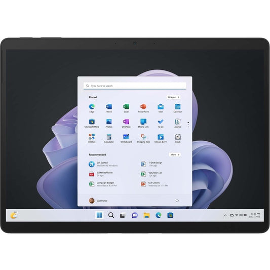 Tablette Microsoft Surface Pro 9 - 13" - 16 Go - SSD 256 Go - Windows 10 Pro - Graphite S8G-00018