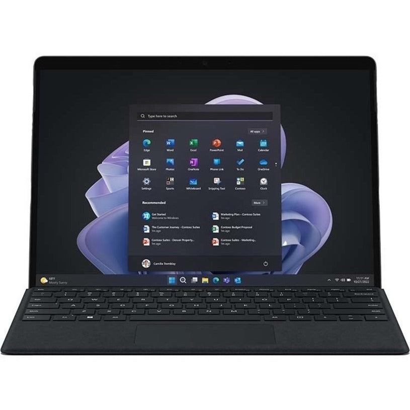 Tablette Microsoft Surface Pro 9 - 13" - 16 Go - SSD 256 Go - Windows 10 Pro - Graphite S8G-00018