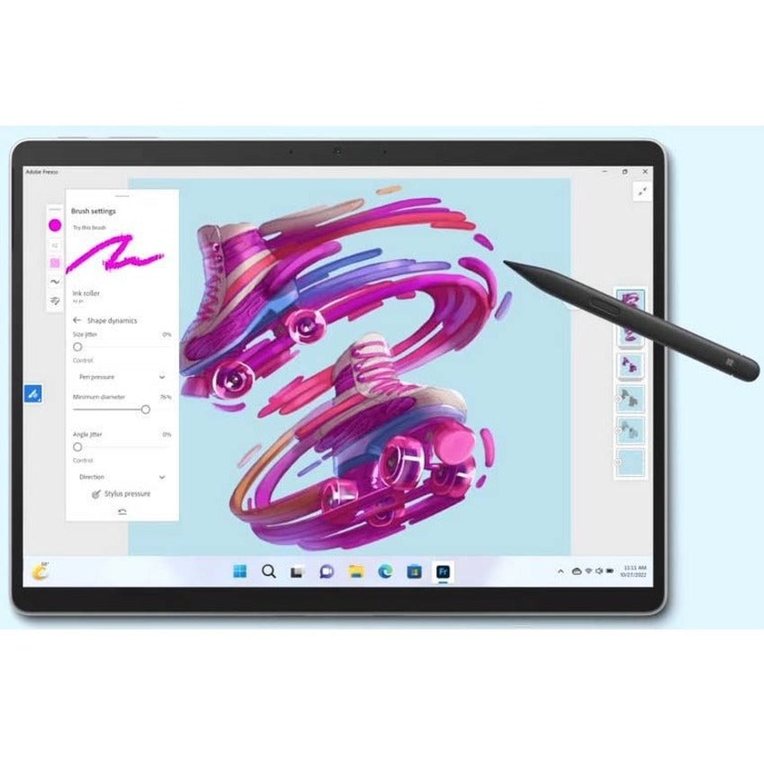 Tablette Microsoft Surface Pro 9 - 13" - 16 Go - 1 To SSD - Windows 11 Pro - Platinum QKV-00001