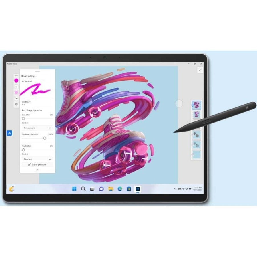 Tablette Microsoft Surface Pro 9 - 13" - 16 Go - 1 To SSD - Windows 11 Pro - Platinum QKV-00001