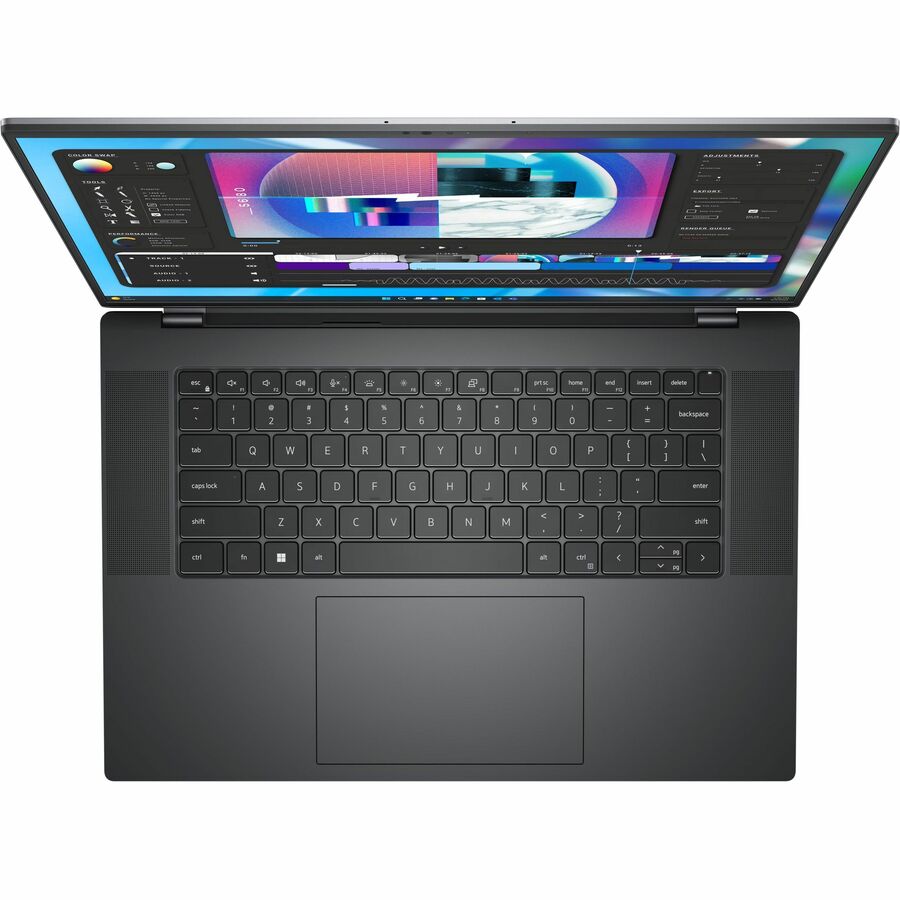 Station de travail mobile Dell Precision 5000 5680 16" - Full HD Plus - Intel Core i7 13e génération i7-13800H - Technologie vPro - 32 Go - SSD 512 Go - Clavier anglais (États-Unis) - Gris Titan anodisé G5DMF