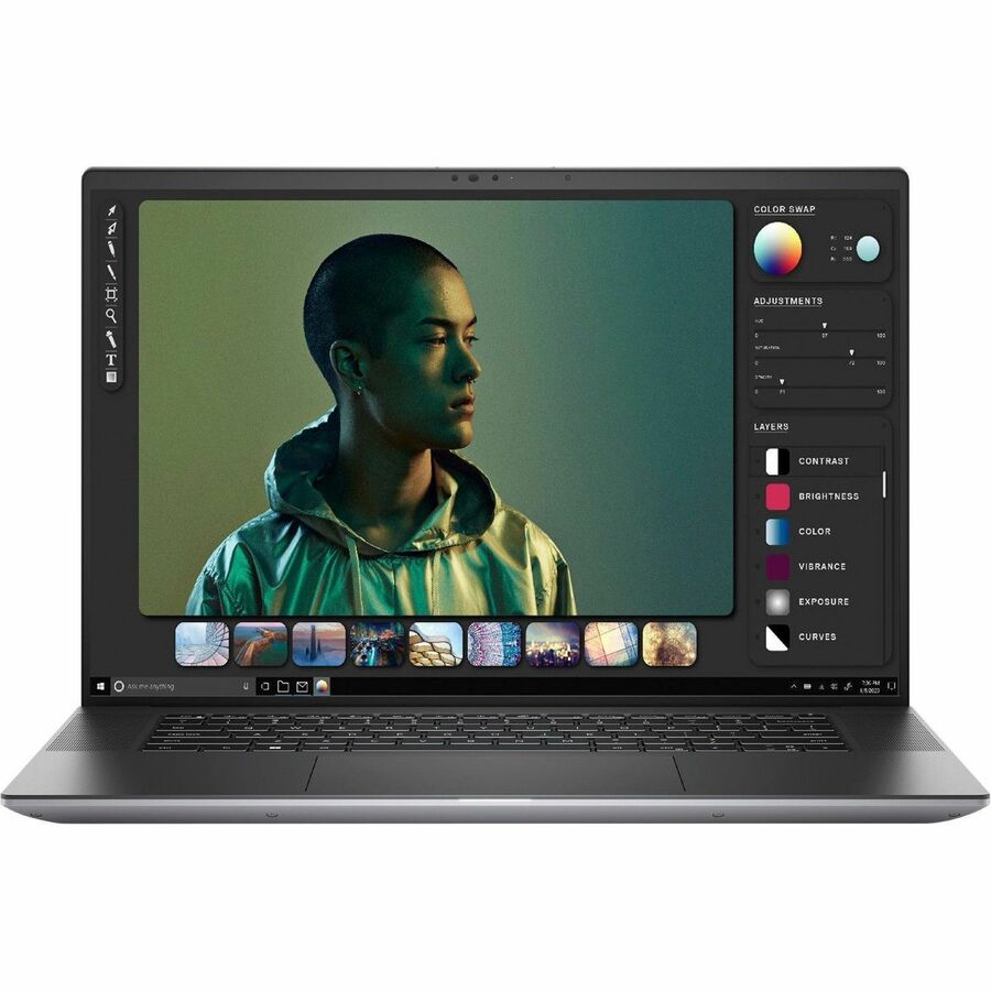 Station de travail mobile Dell Precision 5000 5680 16" - Full HD Plus - Intel Core i7 13e génération i7-13800H - Technologie vPro - 32 Go - SSD 512 Go - Clavier anglais (États-Unis) - Gris Titan anodisé G5DMF