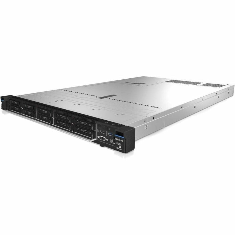 Lenovo ThinkSystem SR630 V3 7D73A05KNA 1U Rack Server - 1 x Intel Xeon Silver 4509Y 2.60 GHz - 32 GB RAM - Serial ATA/600 Controller 7D73A05KNA