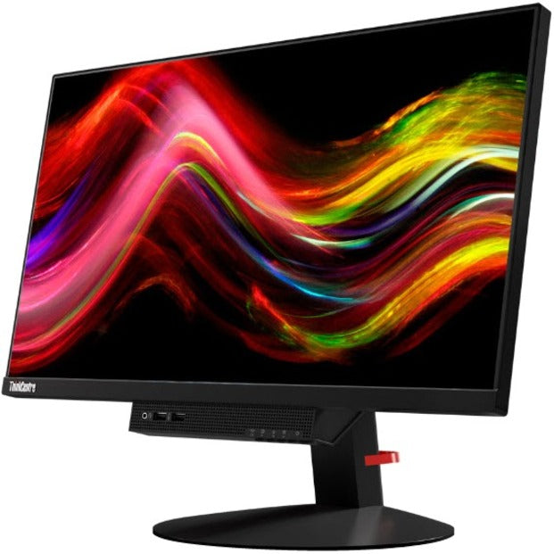 Moniteur LCD Full HD 23,8" avec webcam Lenovo ThinkCentre Tiny-In-One 24Gen3 - 16:9 - Noir 10QYPAR1US