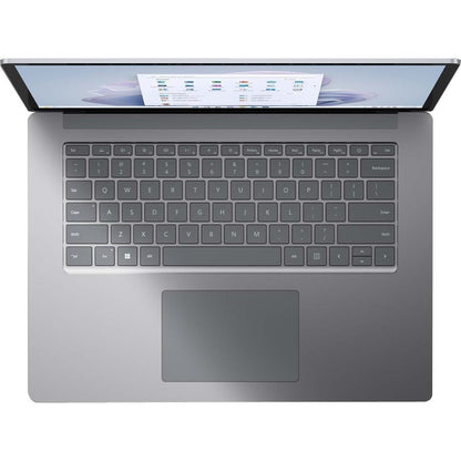 Ordinateur portable à écran tactile Microsoft Surface Laptop 5 15" - Intel Core i7 12e génération i7-1265U - Plateforme Intel Evo - 16 Go - SSD 256 Go - Platinum RI9-00001