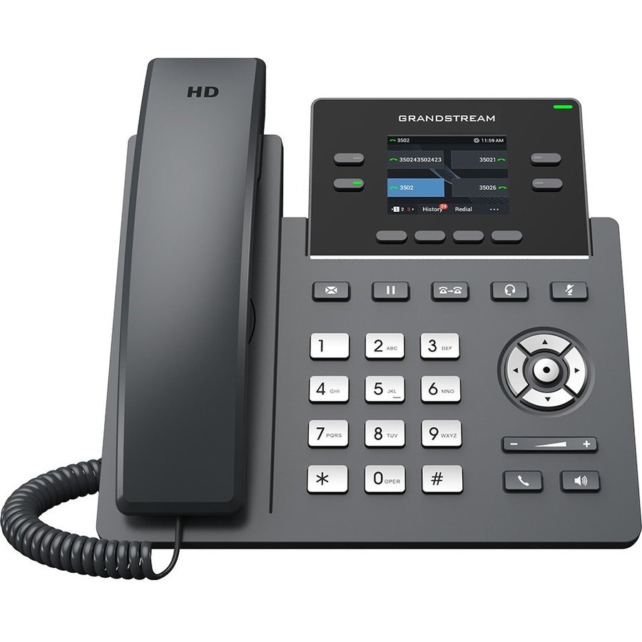 Téléphone IP Grandstream GRP2612G - Filaire - Filaire - Montage mural, Bureau GRP2612G