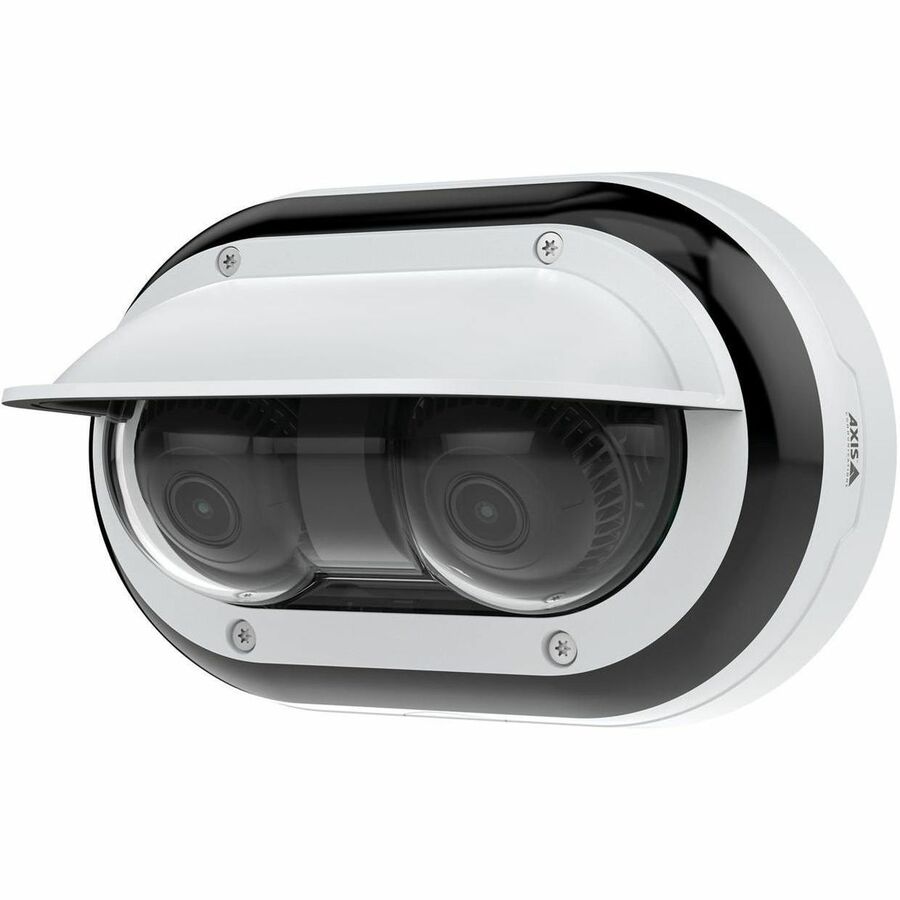 Caméra réseau extérieure 4K AXIS P4708-PLVE 8 mégapixels - Couleur - Dôme - Noir - Conforme TAA 02944-001