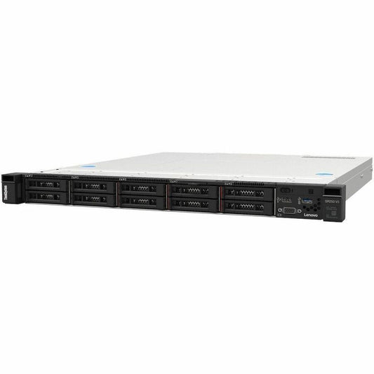 Lenovo ThinkSystem SR250 V3 7DCLA021NA 1U Rack Server - 1 x Intel Xeon E-2488 3.20 GHz - 16 GB RAM - Serial ATA Controller 7DCLA021NA