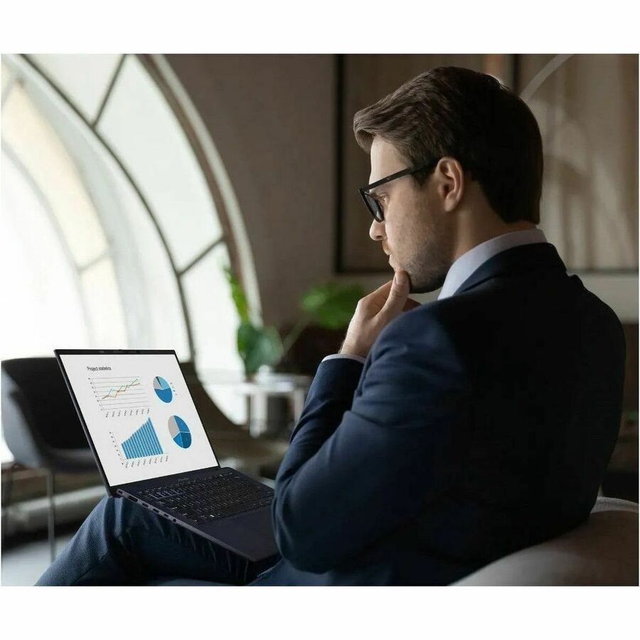 Asus ExpertBook B9 B9403 B9403CVA-XVE74 14" Notebook - WQXGA+ - Intel Core 7 150U - vPro Technology - 16 GB - 512 GB SSD - Star Black B9403CVA-XVE74